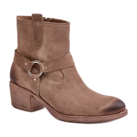 Støvler Model Zazoo 60477 Beige - Step in style