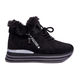 Step in style Sportssko Model Jamarie 21-Q99 Sort - Træd med stil