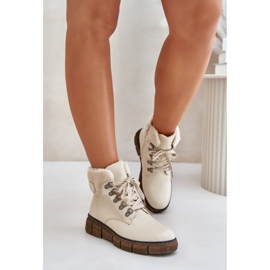 Step in style Trappers Model Mevanisa 24BT02-7973 Beige - Træd med stil