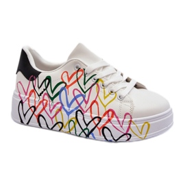 Step in style Sportssko Model Claral LA263P Hvid - Træd i stil