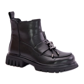 Step in style Støvler Model Asperra 24BT15-7455 Sort - Træd med stil