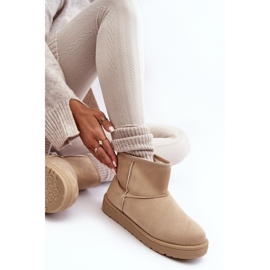Snestøvler Model Big Star MM274160 Beige - Step in style