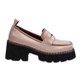 Step in style Moccasins Model Da MR870-32 Beige - Træd med stil