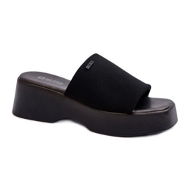 Letvægts Big Star Black flip-flops sort