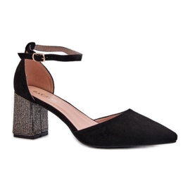 Step in style Pumper Model Anlitela 8338-252 Sort - Træd med stil