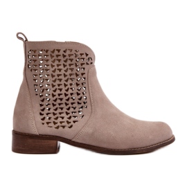 Støvler Model Zazoo 2791/024 Beige - Step in style