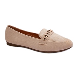 Step in style Moccasins Model Aredilla 9988-73 Beige - Træd med stil
