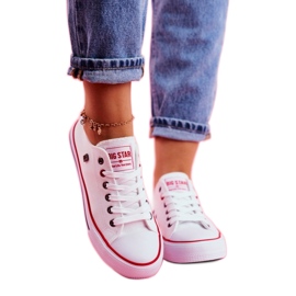 Big Star Klassiske sneakers med snøre i hvid