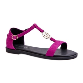 Sandaler Model Vinceza Fuchsia lyserød