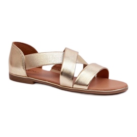 Sandaler Model 21SD35-3882 Guld gylden