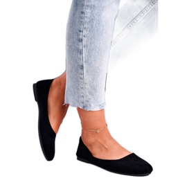 Step in style Ballerinasko Model Lasota 9BL02-1031 Sort - Træd med stil