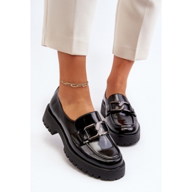 Step in style Moccasins Model Santtes 58289 Sort - Træd med stil