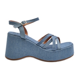 Sandaler Model FF-20 Blå