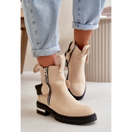 Støvler Model Calvaro NC1279 Beige - Step in style