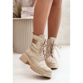 Step in style Workers Model Zazoo 60486 Light Beige - Træd med stil