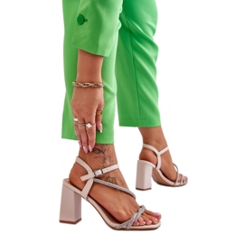 Sandaler Model Carlotta H8-292 Beige - Step in style
