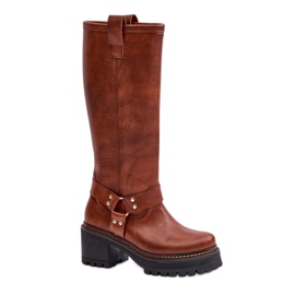 Støvler Model Lewski Camel brun