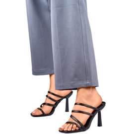 Elegante flip-flops til kvinder 4772B sort