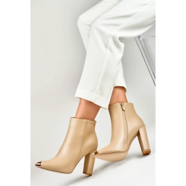 Støvler Model MS2055KH Dark Beige - PRIMO
