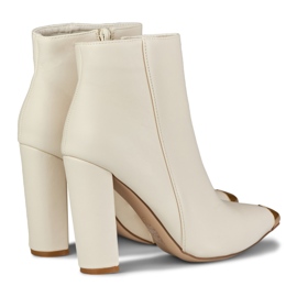 Støvler Model MS2055BE Beige - PRIMO
