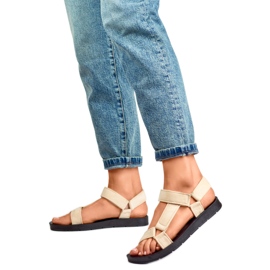 Sandaler Model LEI530BE Beige - PRIMO