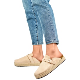 Espadriller til kvinder DM802BE beige