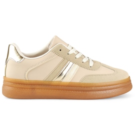 Sportssko til kvinder A185BE, beige