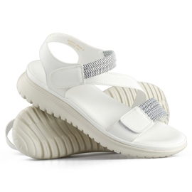 Damesandaler BM051-3019-1W hvid