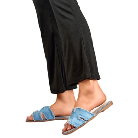 Jeans MTBL04L.DE dameflip-flops, blå
