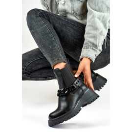 Chelsea støvler Model GD-BHRX7385B Sort - PRIMO
