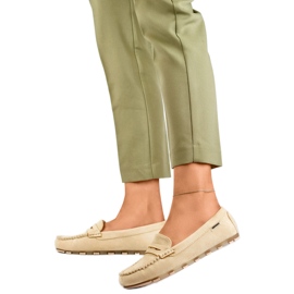 Damemokkasiner RQ032BE beige