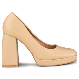 Damepumper M045-NU, beige