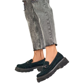 Damesko med dekoration 24-7888B sort
