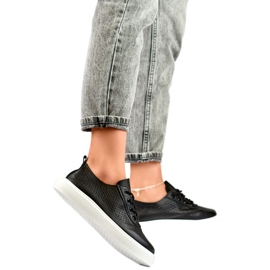 Model 777-1B Sorte sneakers - PRIMO