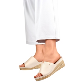 Dame hjemmesko GD-FL1245BE beige