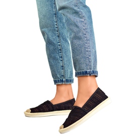 Espadriller til kvinder XY2832-1B sort