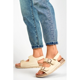 Sandaler Model G3180-7BE Beige - PRIMO