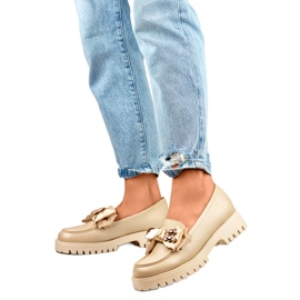 Mokkasiner Model 2306BE Beige