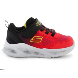 Skechers S-Lights Meteor-Lights-Krendox sko 401495N-RDBK rød