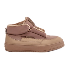Big Star isolerede sneakers til kvinder OO274A532 Beige