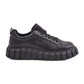 Big Star Isolerede Sneakers til kvinder MM274617 Sort
