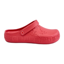 Herre letvægts flip-flops Træsko Big Star II175004 Rød