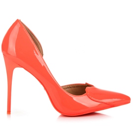 Vices Neon sweetheart hæle orange