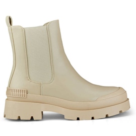 Uisolerede ankelstøvler til kvinder, beige DES909BE