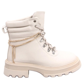 Hudson Beige Trapper Støvler