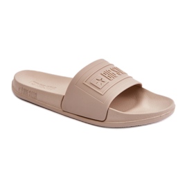 Lette flip-flops til kvinder Big Star OO274035 Beige
