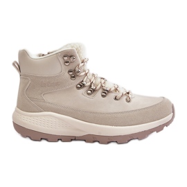Lette lynlåsstøvler til kvinder Lee Cooper LCJ-24-03-3071 Lys beige