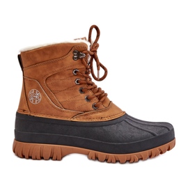 Snøstøvler til kvinder med pels Lee Cooper LCJ-24-44-2869 Camel brun