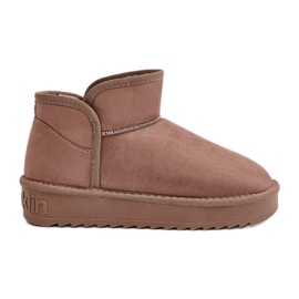 Snestøvler til kvinder D.Franklin DFSH370010 Taupe beige