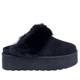 Allod Black platform snesko sort